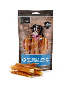 Snuggis Snack pour chiens Sticks avec Poulet & Poisson 150g