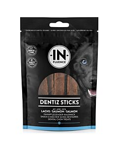 In-Fluence Hundesnack Dentiz Sticks Lachs 70g
