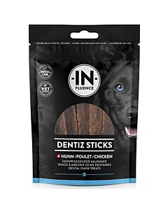 In-Fluence Snack pour chiens Dentiz Sticks Poulet 70g