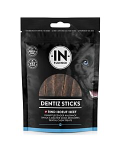 In-Fluence Snack pour chiens Dentiz Sticks Boeuf 70g