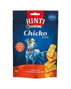 Rinti Extra Chicko PLUS Käsewürfel 80g