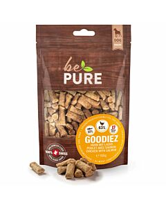 bePure Hundesnack Goodiez Lachs mit Huhn 150g