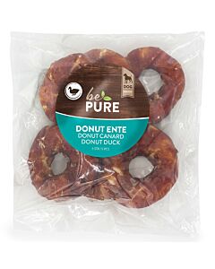 bePure Hundesnack Donut Ente 55g 6er Pack