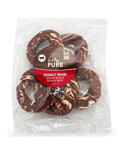 bePure Hundesnack Donut Rind 110g 5er Pack