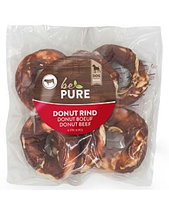 bePure Hundesnack Donut Rind 55g 6er Pack