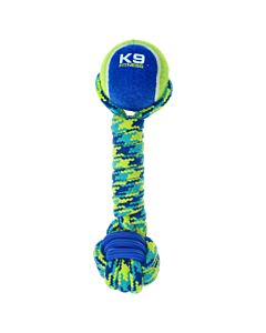 Zeus Hundespielzeug K9 Fitness Rope & TPR Tennis Dumbbell