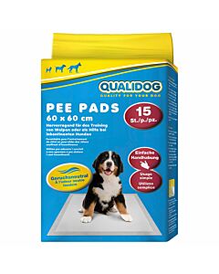 QUALIDOG Puppy Pee Pads Geruchslos 15 Stück