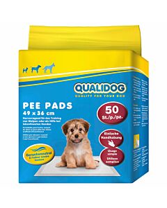 QUALIDOG Puppy Pee Pads Geruchslos 50 Stück