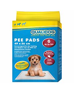 QUALIDOG Puppy Pee Pads Geruchslos 6 Stück