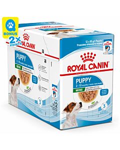 Royal Canin Chien Mini Puppy nourriture humide pour chiots 12x 85g