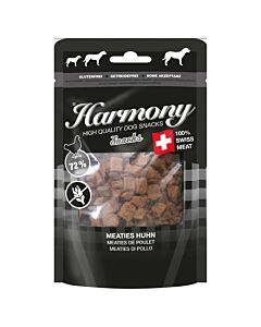 Harmony Dog Snacks Meaties Poulet, 100g