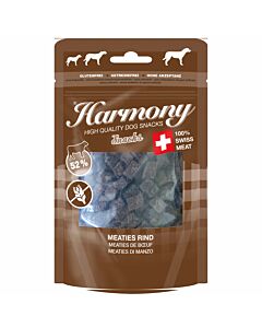 Harmony Dog Snacks Meaties Boeuf, 100g