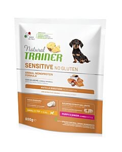 Trainer Hundefutter Sensitive Small & Toy Junior Salmon 800g
