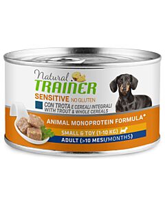 Trainer Hundefutter Sensitive No Gluten Small & Toy Adult Forelle 24x150g