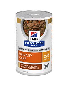 Hill's Vet Hundefutter Prescription Diet c/d Multicare mit Huhn & Gemüse 12x354g