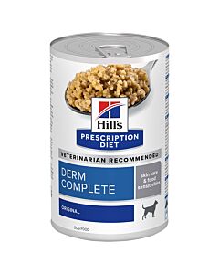 Hill's VET Nourriture pour chiens Prescription Diet Derm Complete 12x370g