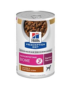 Hill's Vet Nourriture pour chiens Prescription Diet Gastrointestinal Biome 12x354g