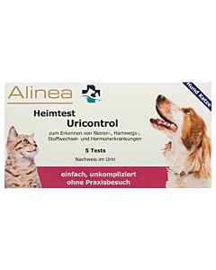 Alinea Heimtest Urincontrol Hund/Katze 5 Tests