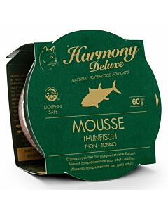 Harmony Cat Deluxe Mousse Nourriture humide Thon 24x60g