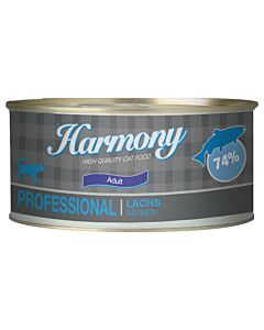 Harmony Cat Professional Nassfutter Lachs 24x75g