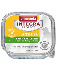 animonda Integra Sensitive dinde & pommes de terre 16x100g