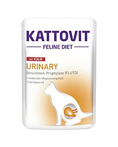 Kattovit Katzenfutter Urinary mit Kalb 24x85g