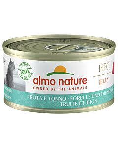 Almo Nature HFC Jelly Forelle & Thunfisch Adult Dose 70g