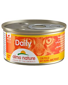 Almo Nature Daily Mousse Adult Huhn 24x85g