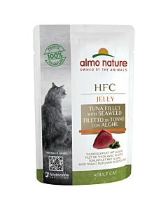 Almo Nature HFC Jelly Filet de Thon & Algues 24x55g