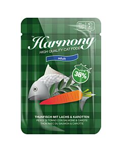 Harmony Cat Thunfisch mit Lachs & Karotten 80g