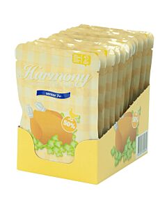 Harmony Senior 7+ Huhn Karton (12x80g)