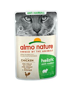 Almo Nature Nourriture humide FC Anti-Hairball Poulet 30x70g