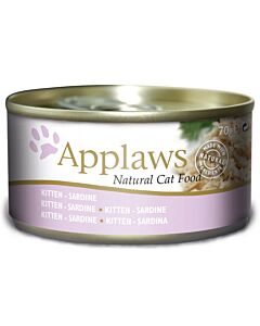 Applaws Tin Kitten Sardine 24x70g