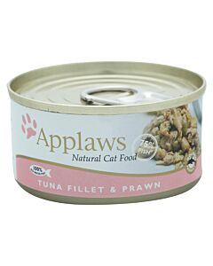 Applaws Tin Tuna Fillet & Prawn 24x156g