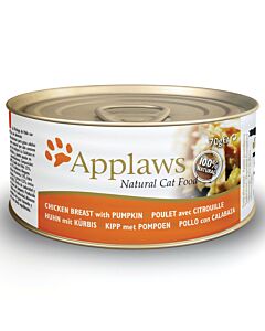 Applaws Tin Chicken Breast & Pumpkin 24x70g