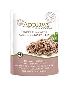 Applaws Pouch Tuna & Salmon in Jelly 70g