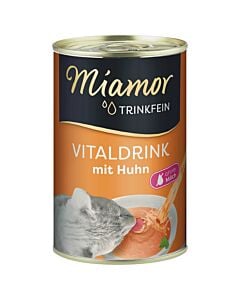 Miamor Trinkfein Vitaldrink für Katzen mit Huhn 135ml