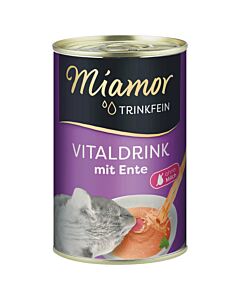 Miamor Trinkfein Vitaldrink für Katzen mit Ente 135ml