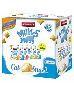 animonda Snack pour chat Milkies coussins croustillants Multipack