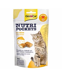 GimCat Katzensnack Nutri Pockets Käse & Taurin 60g