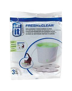 Catit Ersatzfilter zu Fresh&Clear 3L, 3er Pack