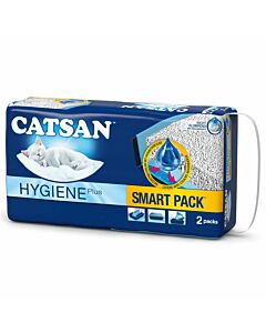 Catsan Smart Pack Einlegepack für Katzentoiletten 2x4l