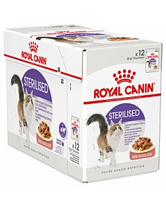 Royal Canin Chat Sterilised Sauce 12x85g