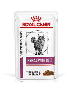 Royal Canin VET Chat Renal Boeuf 12x85g