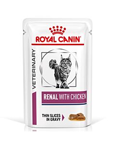 Royal Canin VET Chat Renal Poulet 12x85g
