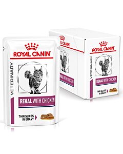 Royal Canin VET Chat Renal Poulet 4x12x85g