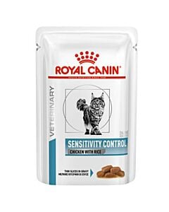 Royal Canin VET Nourriture pour chats Sensitive Control C&R 12x85g