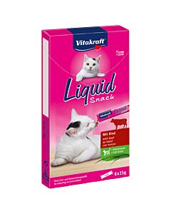 Vitakraft Vita Cat Liquid Snack au boeuf