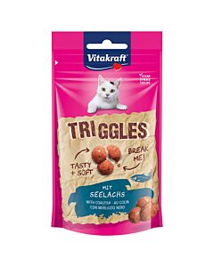 Vitakraft Snack pour chat Triggles au colin 40g