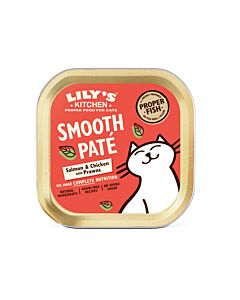 Lily's Kitchen Nourriture humide pour chats Catch of the Day Saumon 19x85g